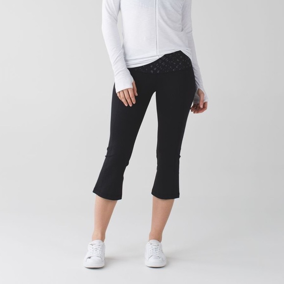 Lululemon Gather & Crow Crop Leggings - Picture 1 of 13